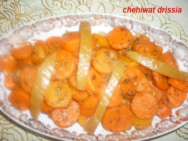 salade de carottes à la marocaine